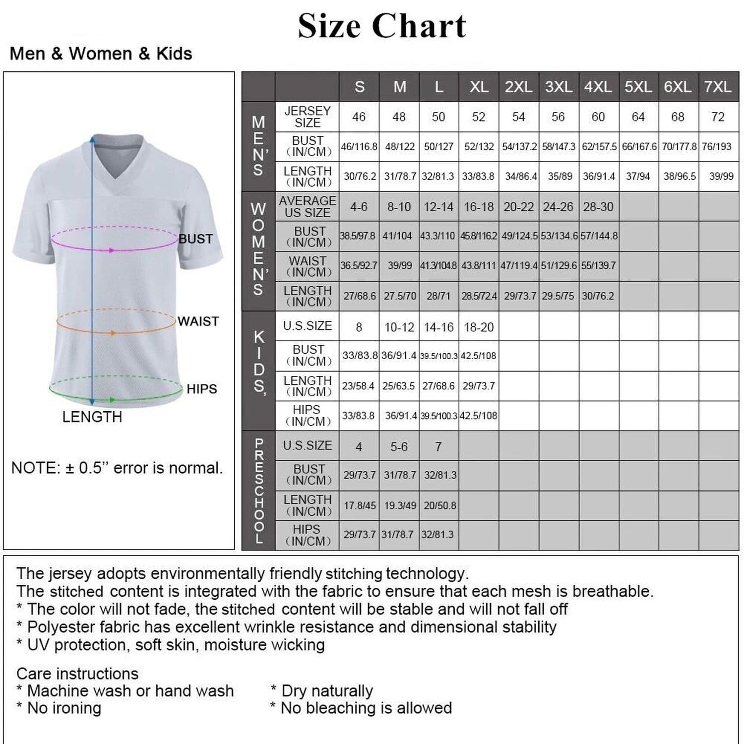 Custom Personalized Throwback Stitched Jerseys & T-Shirts for Men, Women & Youth - Perfect for Sports Fans, Game Days & Team Events