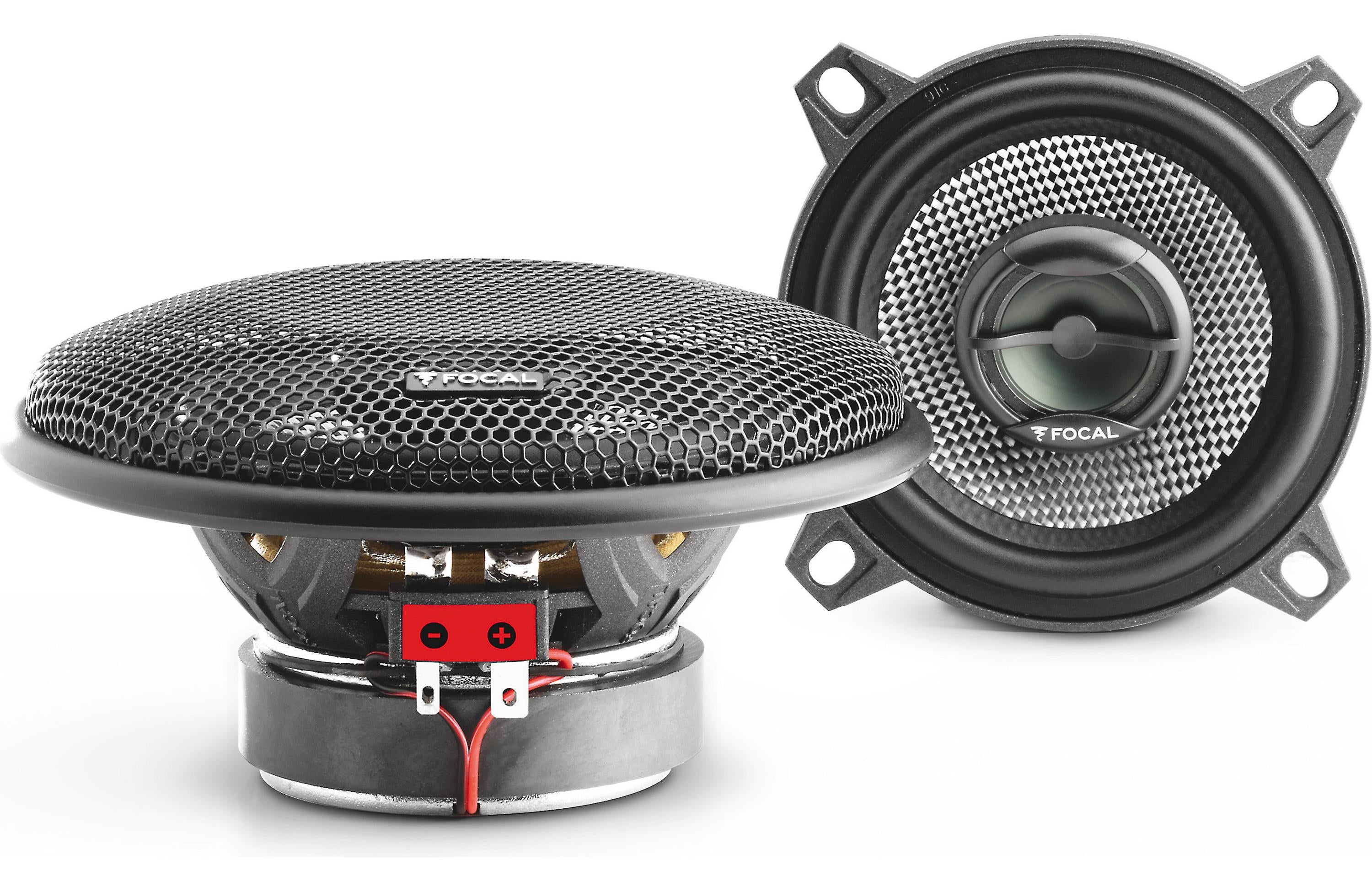 Focal 100 AC Performance Access 4 Coaxial Car Speakers (Pair) - Premium Sound for Vehicles, Home Audio & Marine Use