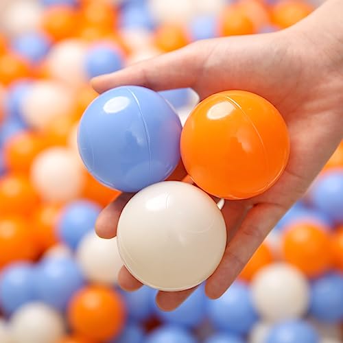 orange beige blue