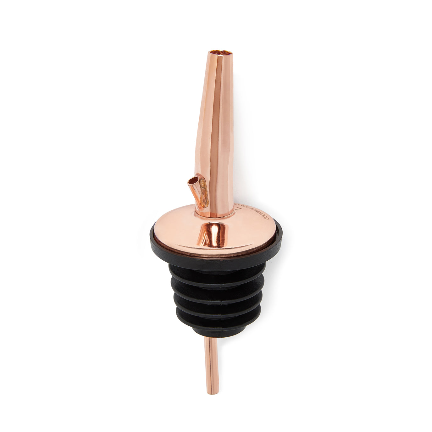 Premium Copper-Plated Wide Mouth Speed Pourer - Set of 3 for Liquor, Wine & Oil Bottles - Ideal for Bars, Restaurants & Home Bartending