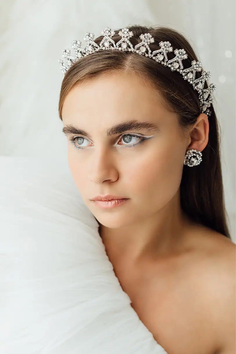 Twin Flame Crown - Elegant Spiritual Jewelry for Soulmates & Couples - Perfect for Weddings, Anniversaries & Romantic Gifts