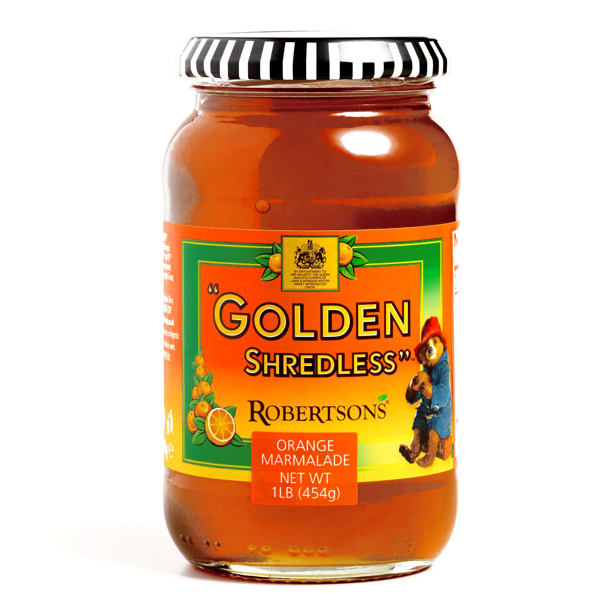 Robertson's Golden Shredless Orange Marmalade - 16 oz Jar (Pack of 3) | Premium Breakfast Spread for Toast, Scones & Baking | Perfect for English Tea Time & Gift Giving