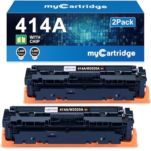 414A Toner Cartridge 2 Black with Chip