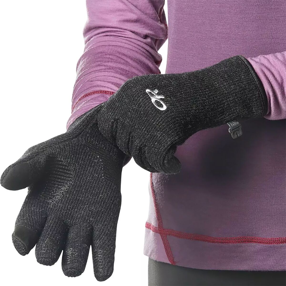 Women's Touchscreen Winter Gloves - Soft Fleece Lined with Conductive Fingertips for Smartphone Use - Perfect for Skiing, Running & Outdoor Activities in Cold Weather