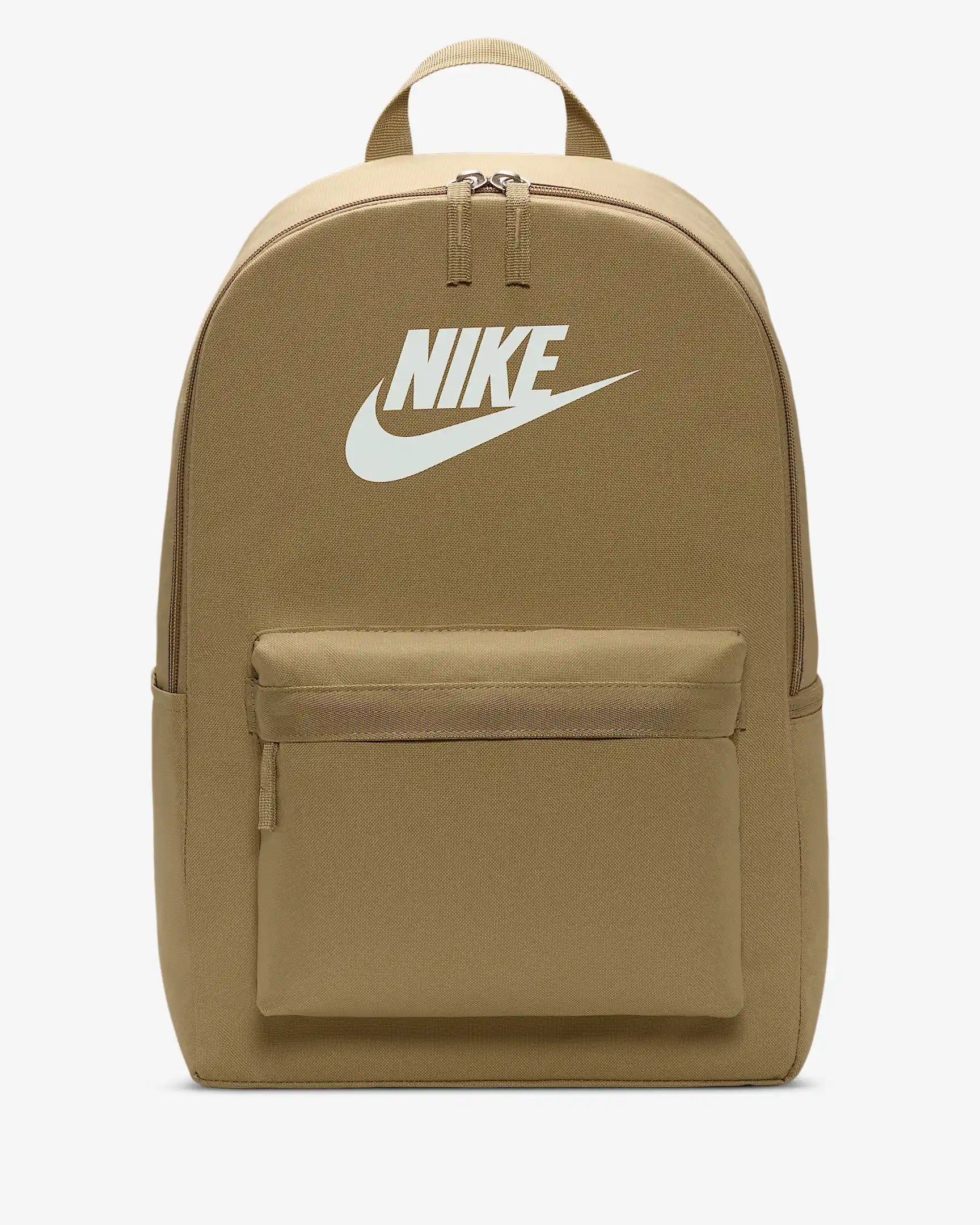 Nike Heritage Backpack 25L - Durable Brown School & Travel Backpack for Men & Women - Perfect for College, Hiking, Gym & Everyday Use