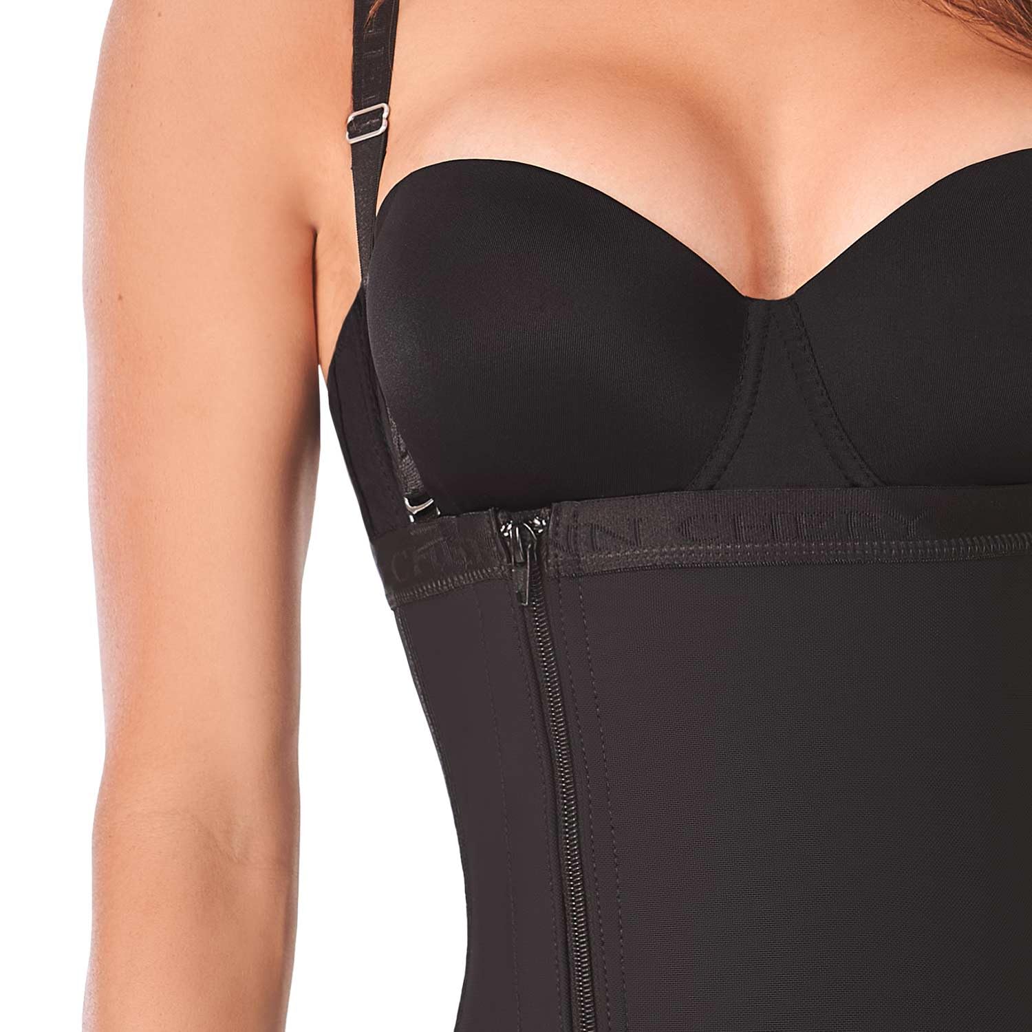 Ann Chery 5168 Women's Strapless Short Shapewear - Tummy Control & Butt Lift Faja | Post-Surgical & Daily Use Waist Trainer | Slimming Underwear for Workout, Dress, Jeans