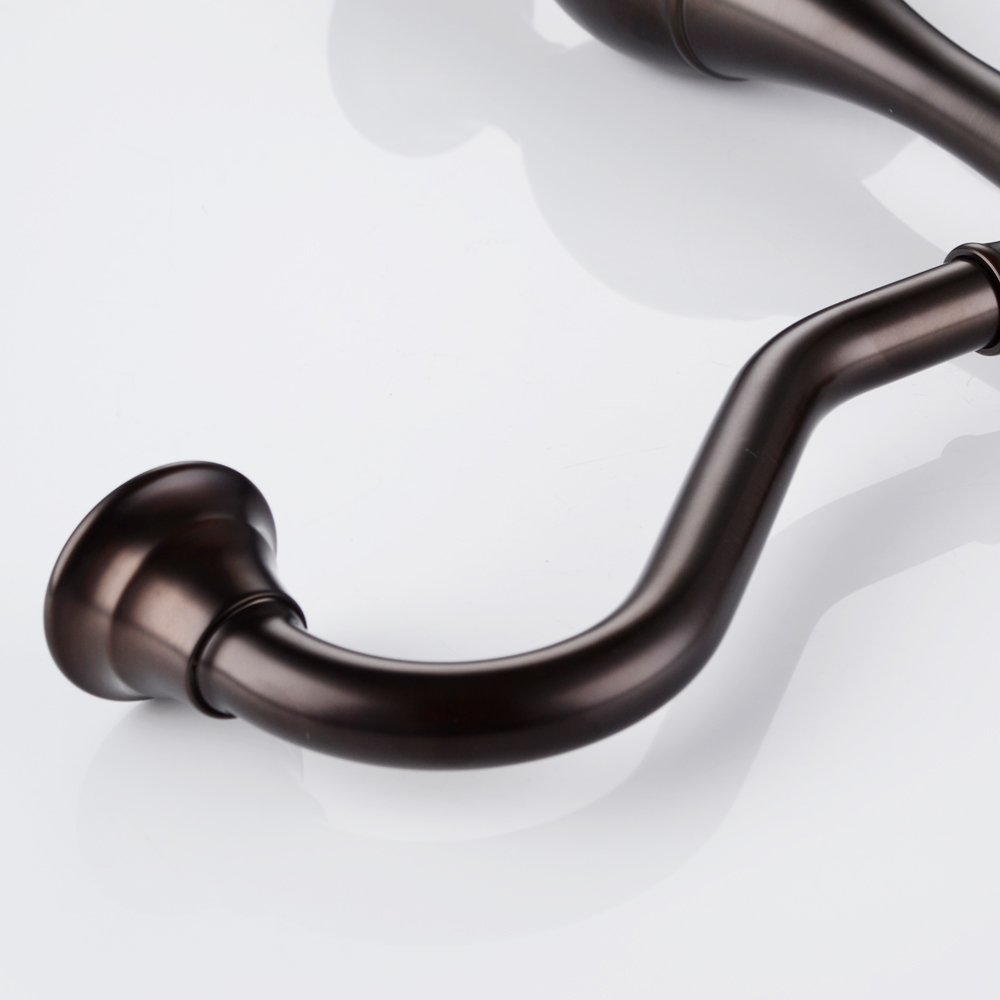 Wovier Oil Rubbed Bronze Waterfall Bathroom Faucet - Single Handle Vessel Sink Faucet with Tall Spout, Matte Black Basin Mixer Tap for Modern Vanity & Bathroom Decor | Perfect for Powder Rooms, Master Baths & Luxury Home Renovations
