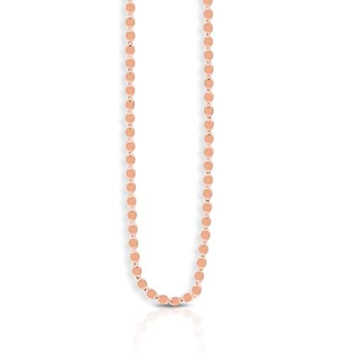 14K Solid Yellow Gold 2.2mm Oval Mirror Chain Necklace for Pendants & Charms - Lobster Claw Closure (16