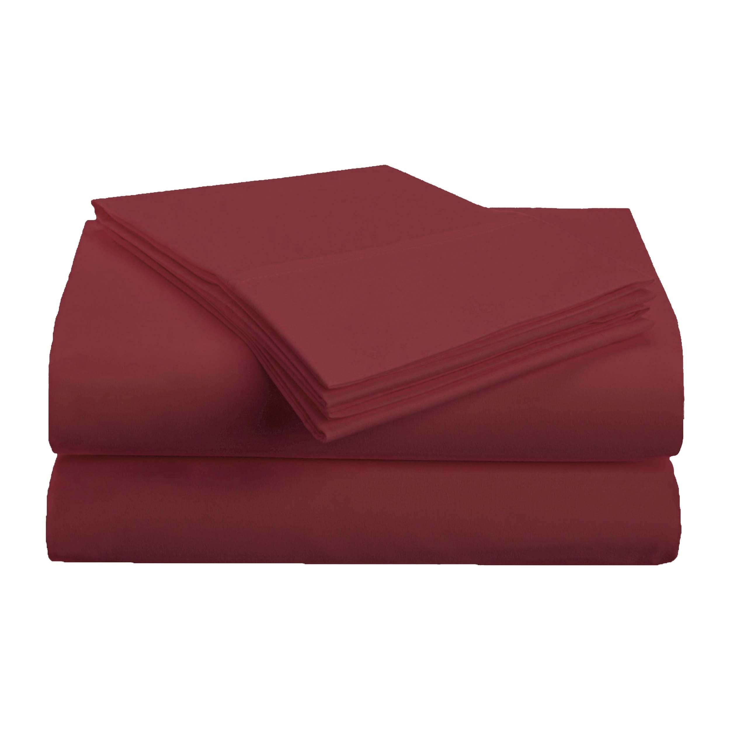 Soft Brushed Microfiber 4-Piece Deep Pocket Bed Sheet Set - Queen Size, Wrinkle & Fade Resistant - Perfect for Master Bedroom, Guest Room & Dorm Comfort
