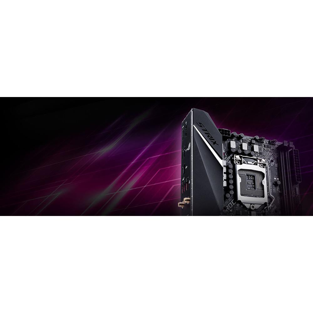 ASUS ROG STRIX B360-I Gaming Motherboard - LGA1151 Socket, Intel B360 Chipset, Mini-ITX Form Factor for Compact Gaming PC Builds | Perfect for eSports, Streaming & VR Gaming Setups