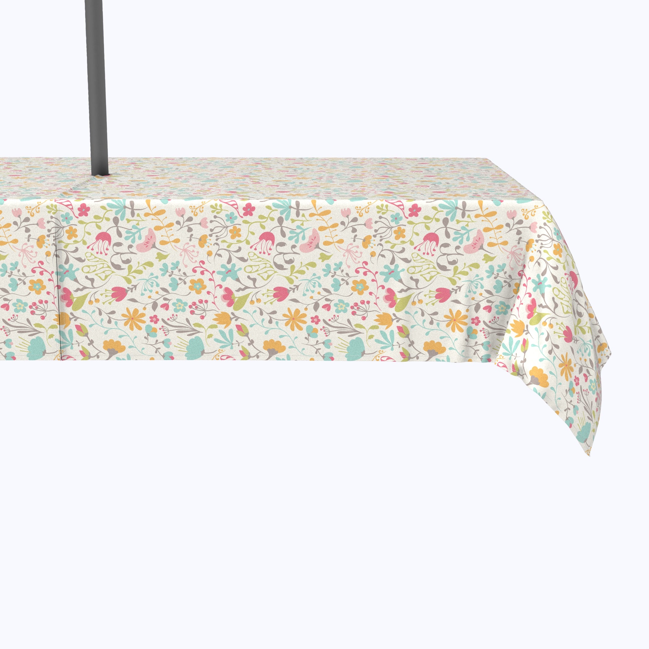 Blooming Springs Outdoor Rectangular Patio Cushions - Waterproof & UV Resistant for Garden, Poolside, and Deck Furniture - Perfect for Outdoor Relaxation and Entertaining