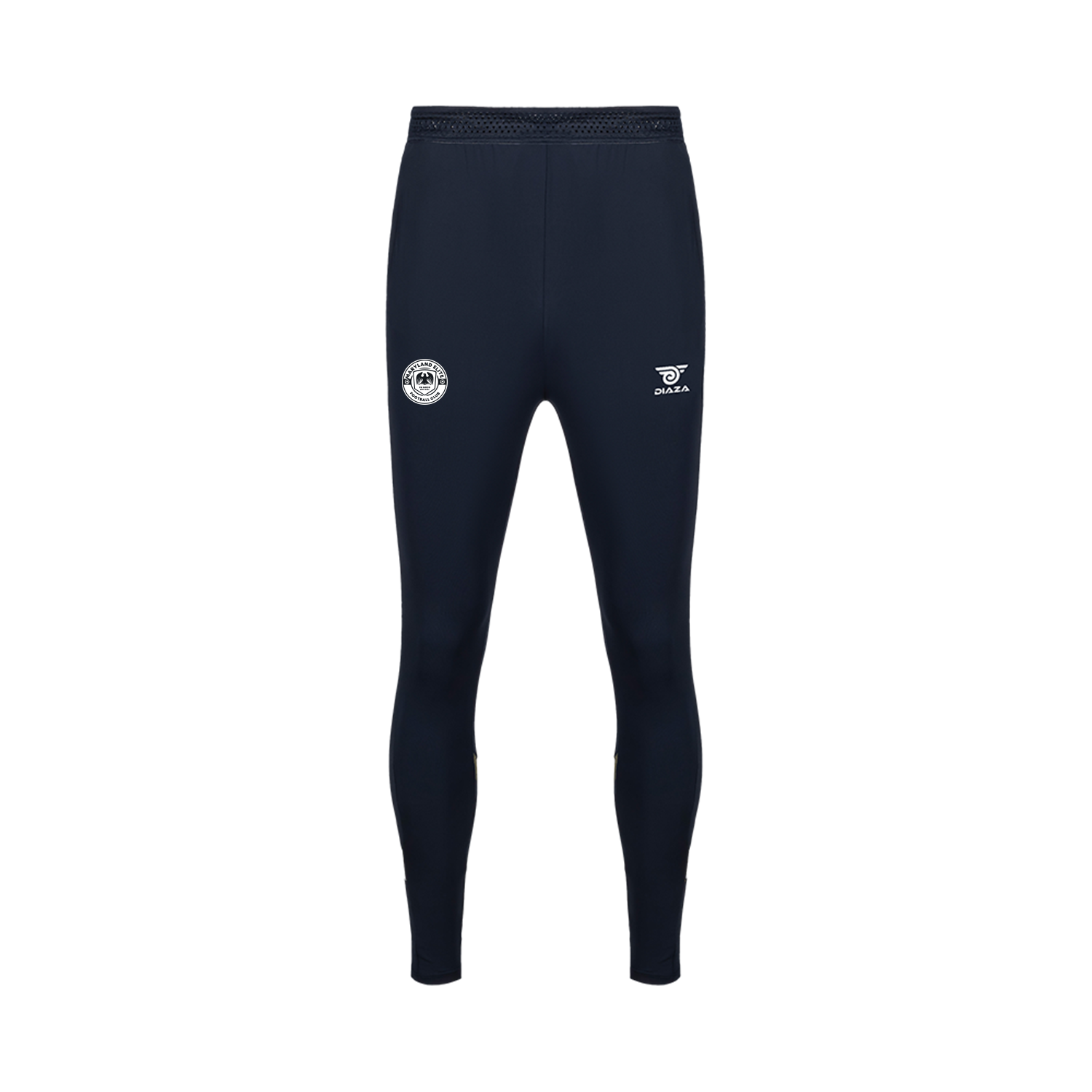 MD Elite Tunnel Pants for Men - Dark Navy & Yellow Performance Workout Pants - Perfect for Running, Gym Training & Outdoor Activities