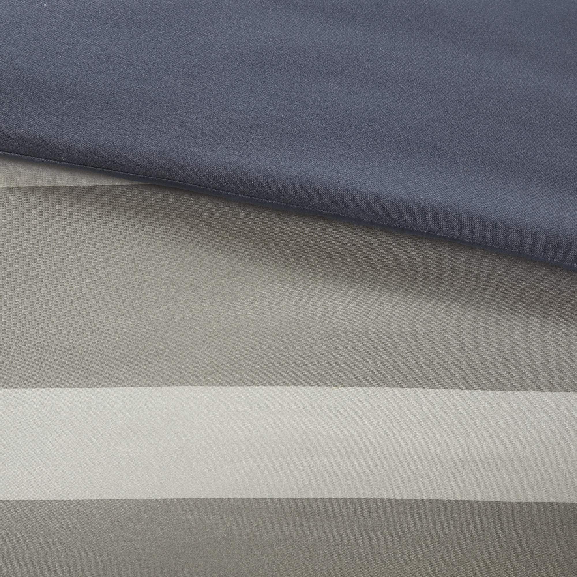 Intelligent Design Marsden Comforter Set - Striped Embroidered Toss Pillow & 6-Piece Sheet Set for Twin XL Bed | All-Season Blue/Grey Bedding | Perfect for Guest Rooms, Dorms & Cozy Bedroom Makeovers