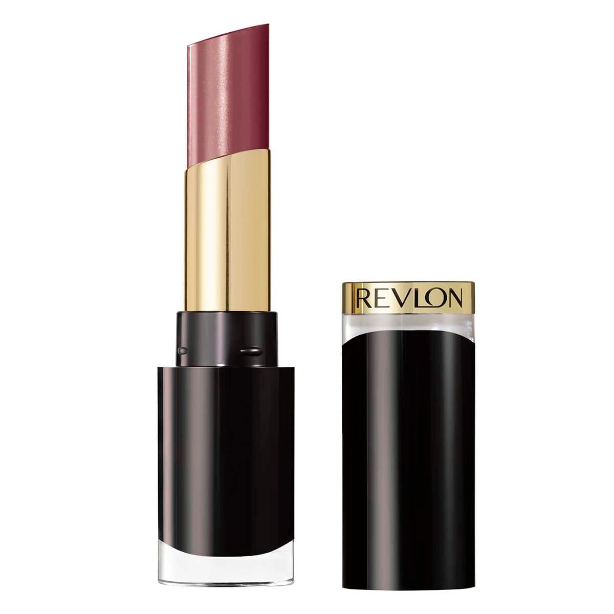 Revlon Super Lustrous Glass Shine Lipstick - Glazed Mauve Shade | Hydrating & Shiny Lip Color for Day & Night Wear | Perfect for Office, Date Night & Special Occasions