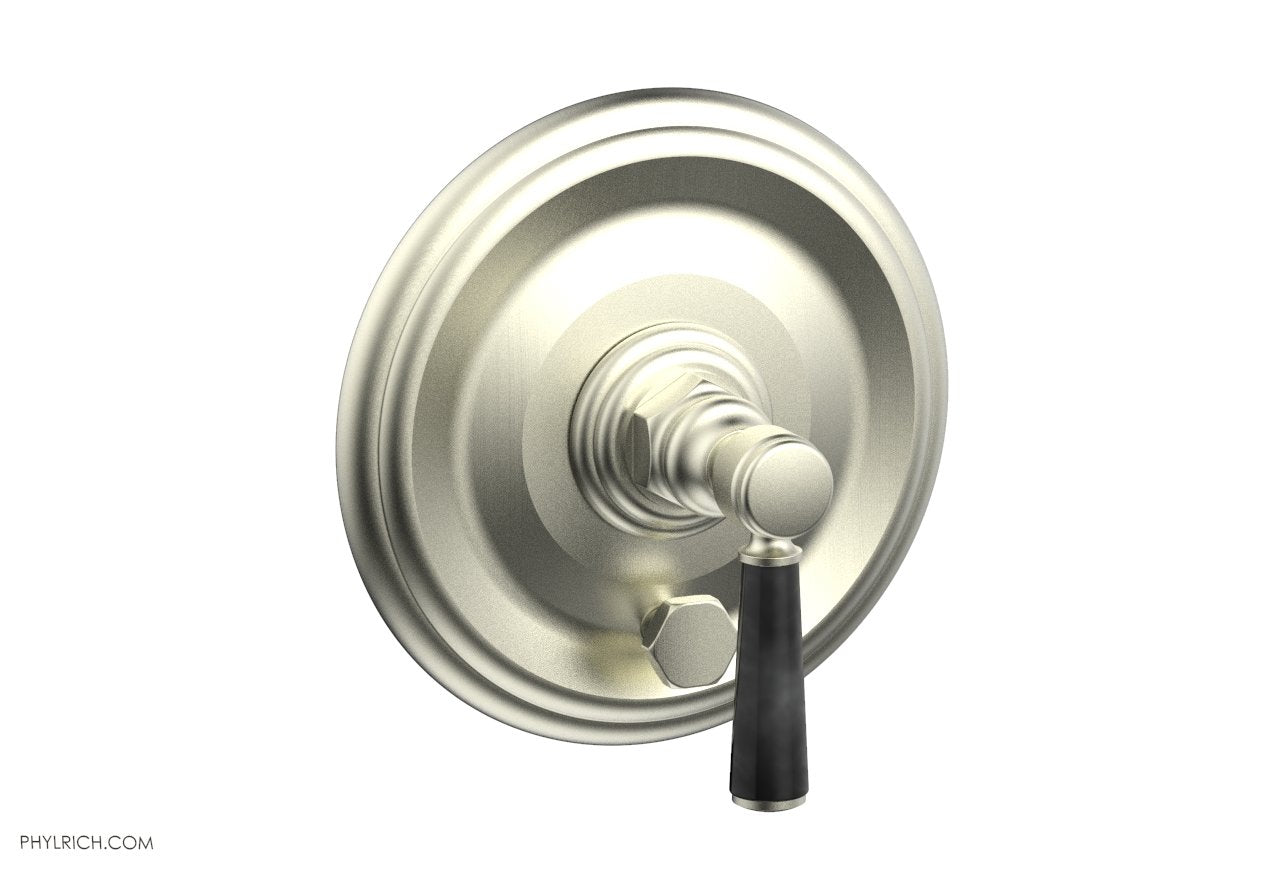 HEX TRADITIONAL Pressure Balance Shower Plate with Diverter and Handle Trim Set - 4 164 - Perfect for Bathroom Renovation and Modern Home Upgrade