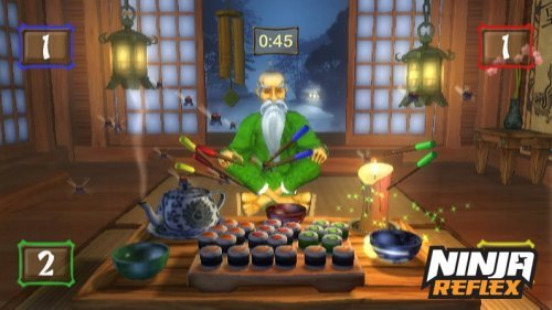 Ninja Reflex - Nintendo Wii (Renewed) - Fast-Paced Action Game for Family Fun & Reflex Training - Perfect for Parties & Kids' Skill Development