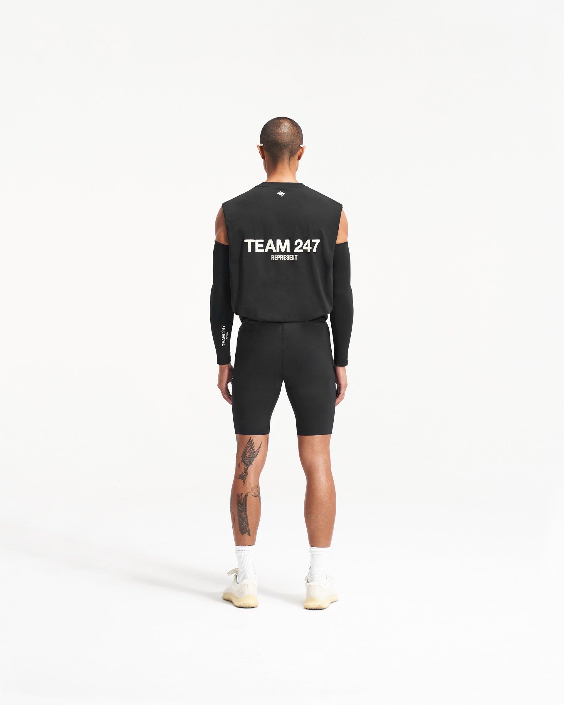 Team 247 Arm Warmers - Black | Breathable & Comfortable Running Sleeves for Men & Women | Perfect for Cycling, Yoga, Gym & Outdoor Sports