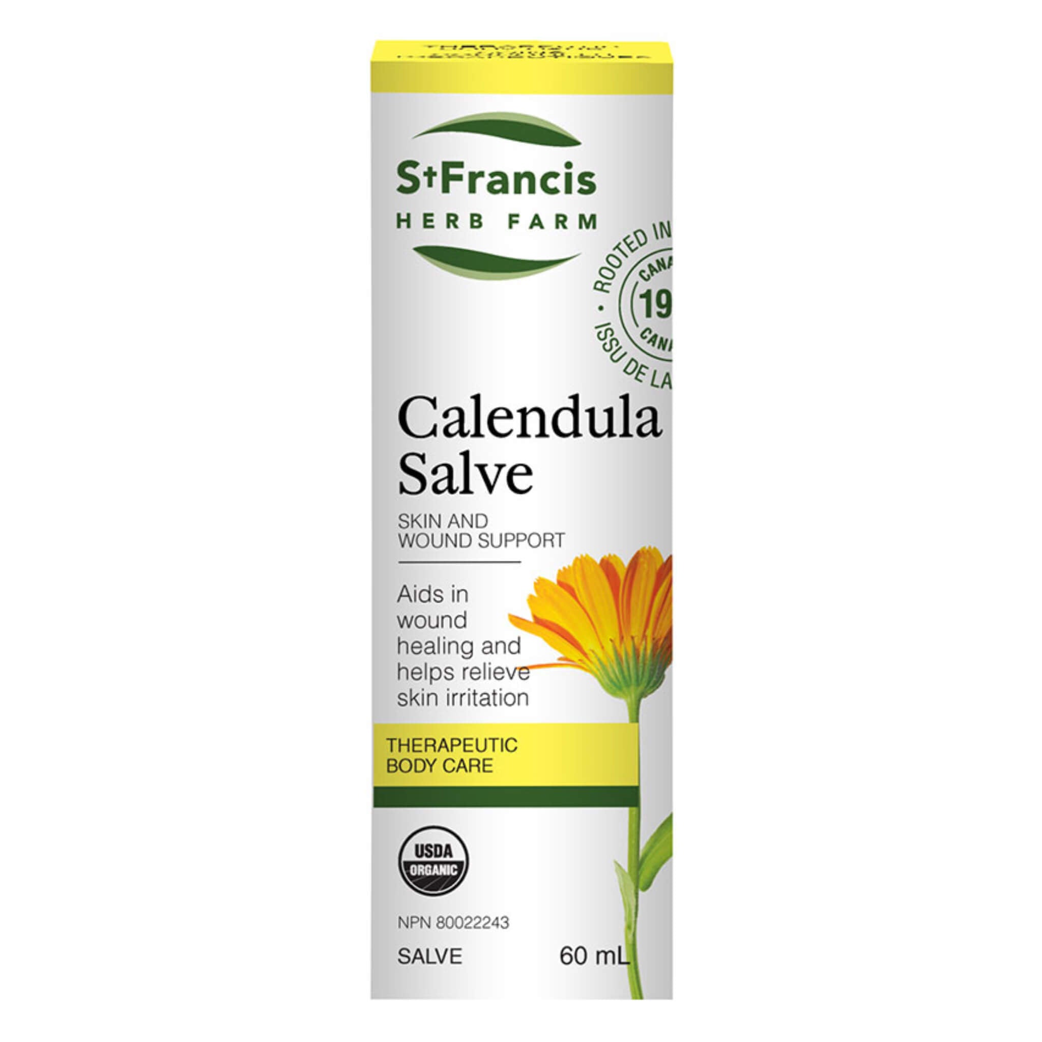 Organic Calendula Salve 50ml - Natural Skin Repair Balm for Dry, Cracked Hands & Lips | Soothing Relief for Eczema, Psoriasis & Minor Cuts | Perfect for Outdoor Activities, Travel & First Aid Kits