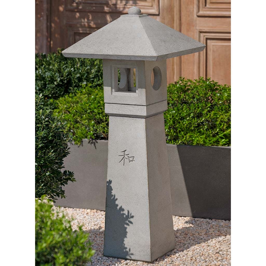 Campania International Peace Lantern - Outdoor Solar LED Garden Light for Pathways, Patio & Yard Decor - Romantic Ambiance Lighting for Evenings & Special Occasions