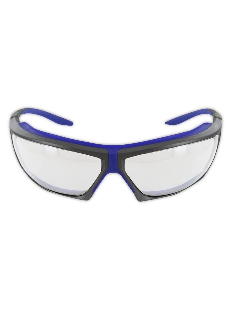 Impact Resistant Anti-Fog Safety Glasses with TPR Cushion - 24 Pairs for Indoor & Outdoor Use - Perfect for Construction, Woodworking, and DIY Projects