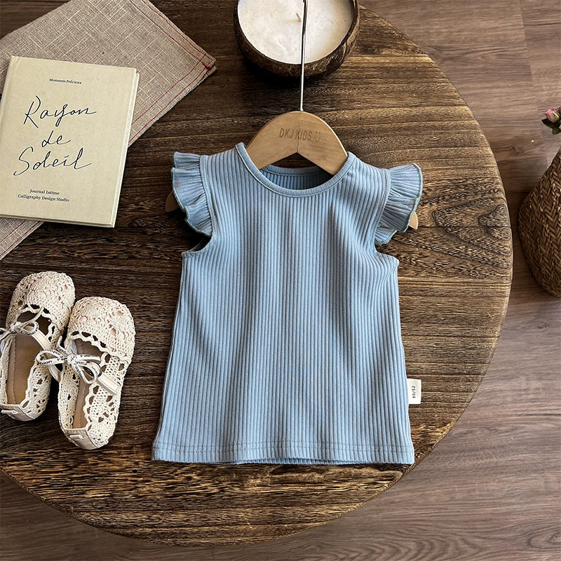 Adorable Floral Baby Girl Vest & Pants 2-Piece Outfit Set - Perfect for Photoshoots, Parties & Casual Wear