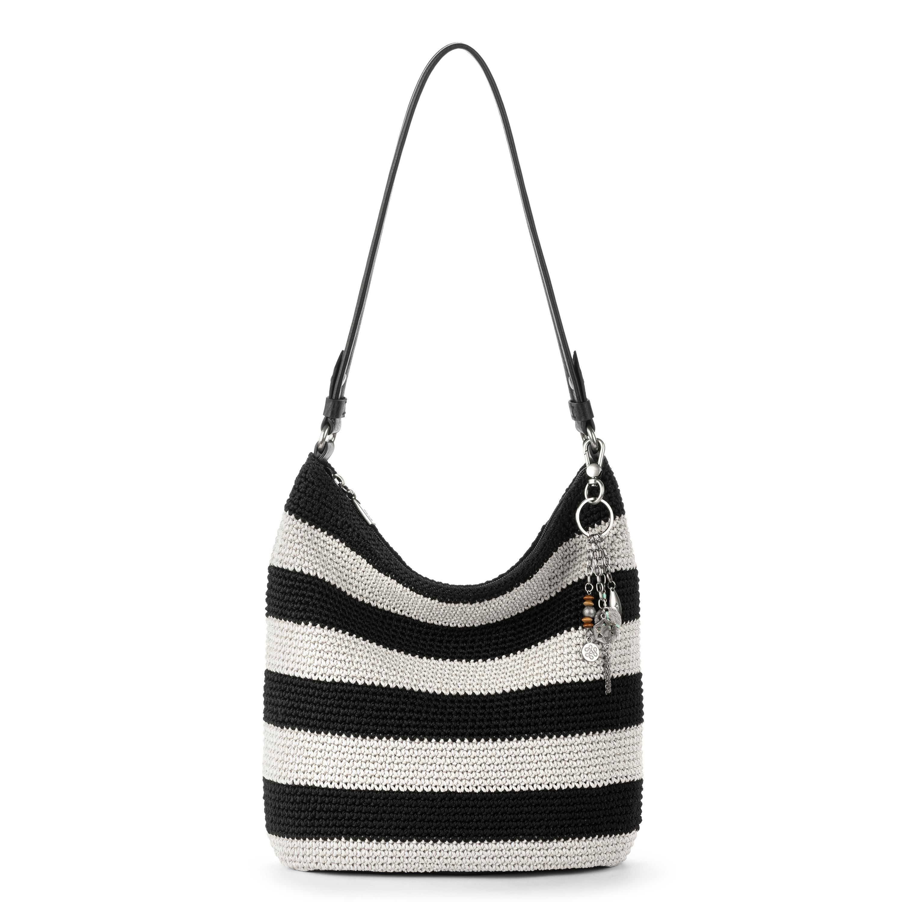 Hand Crochet - Black Stripe