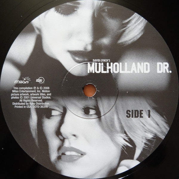 Angelo Badalamenti & David Lynch - Mulholland Dr. Motion Picture Soundtrack (2xLP Vinyl Record Album, Compilation, Reissue, Near Mint Condition) - Perfect for Jazz Enthusiasts and Film Music Collectors