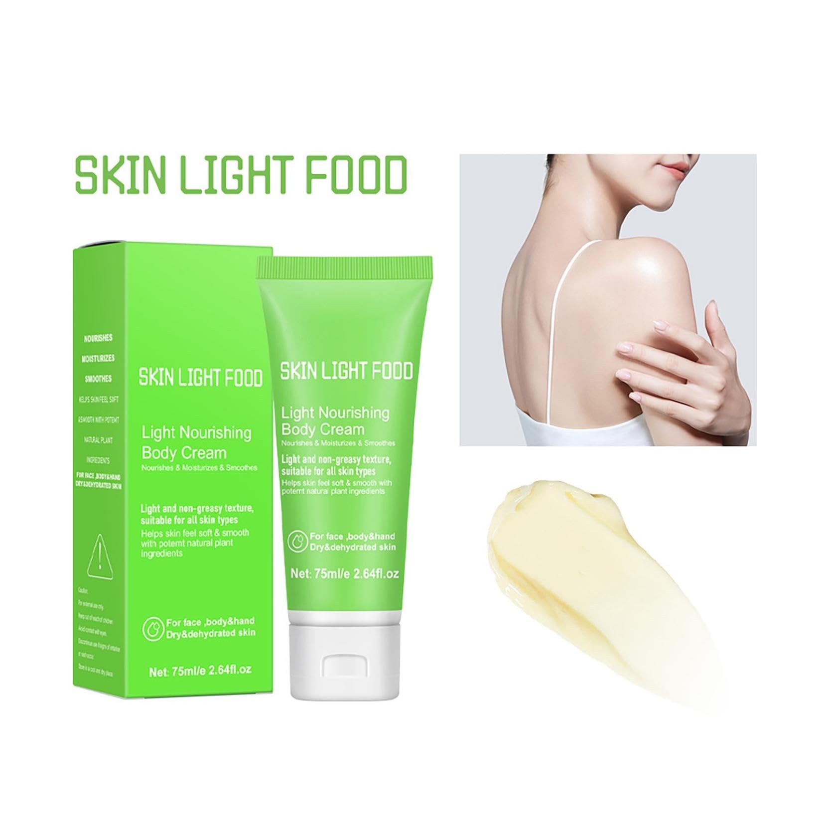 Nourishing Body Lotion with Hydrating Ingredients - Moisturizing Water & Body Milk for Dry Skin Care - Replenishes & Softens Skin (1pc) | Perfect for Daily Hydration & Post-Shower Moisturizing