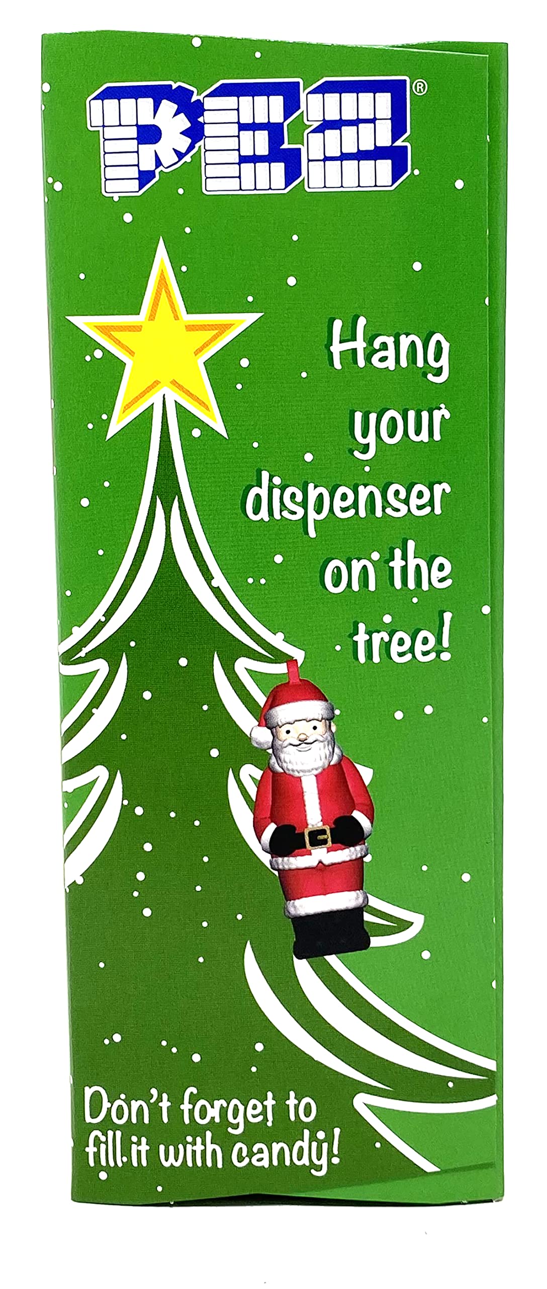 Limited Edition Pez Santa Claus Ornament Dispenser Gift Box - Pack of 2 with 6 Refill Candy Rolls (1.74oz Each) - Fun Christmas Stocking Stuffer & Holiday Party Favor for Kids & Collectors