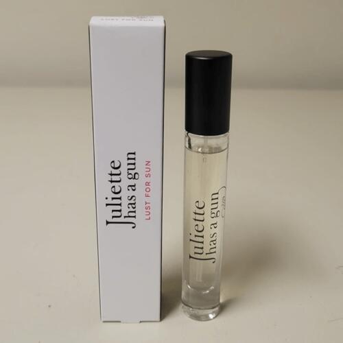 Juliette Has a Gun Lust for Sun Eau de Parfum - 7.5ml (0.25 Fl Oz) Travel Size Perfume for Women, Summer Fragrance with Coconut & Vanilla Notes - Perfect for Beach Vacations & Outdoor Adventures