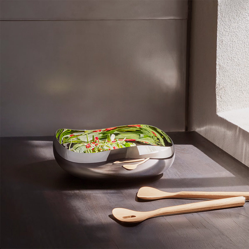 Georg Jensen Cobra Bowl - Modern Scandinavian Design Serving Bowl for Fruits, Salads & Home Decor | Perfect for Dining, Entertaining & Gift Giving