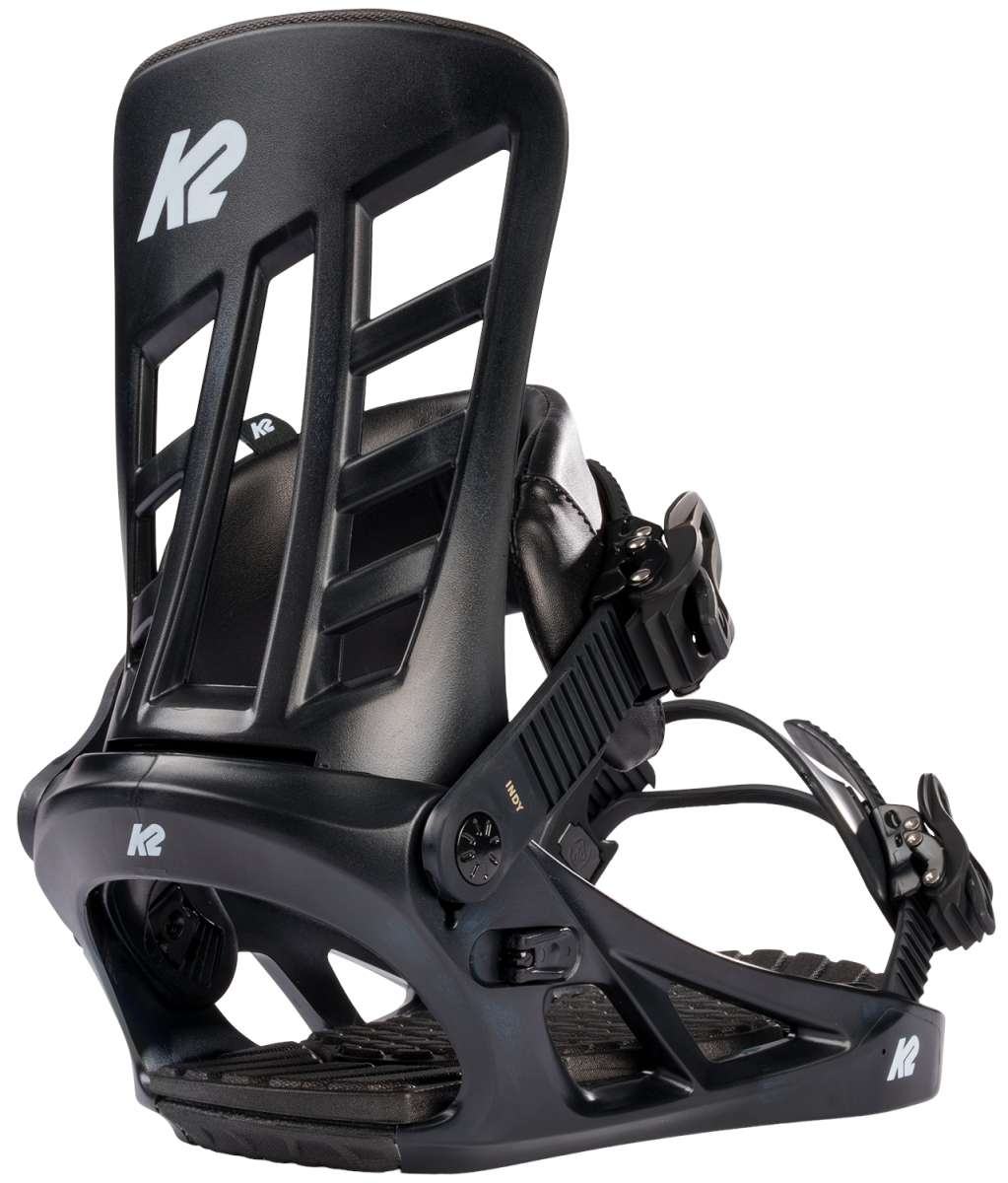 K2 Indy Snowboard Bindings 2023 - High-Performance Snowboard Bindings for All-Mountain Riding | Perfect for Freestyle & Powder Snowboarding