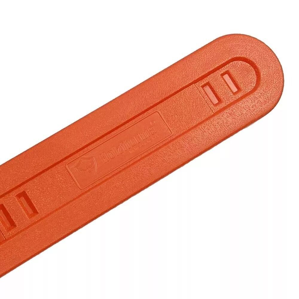 Holzfforma 16-Inch Chainsaw Bar Cover Scabbard Protector - Orange Chainsaw Blade Guard for Safety & Storage - Perfect for Wood Cutting, Forestry Work & DIY Projects