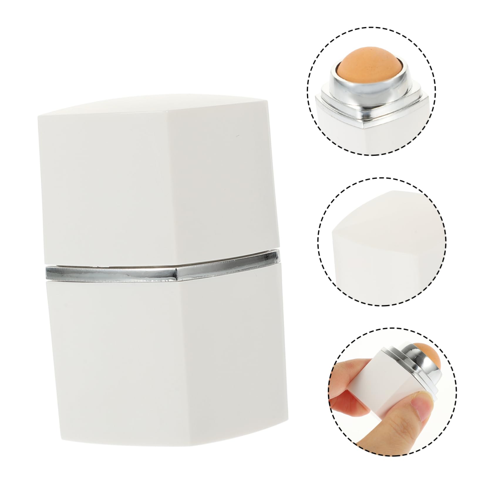 Volcanic Stone Facial Oil Roller - Hemoton Oil Absorbing Face Roller for Skincare & Massage | Perfect for Oily Skin & Relaxation