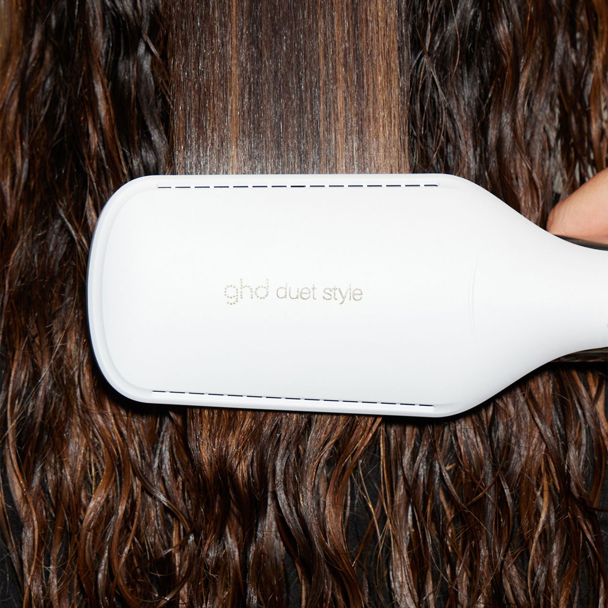 Duet Style 2 in 1 Hot Air Styler Brush & Hair Dryer - Professional Blowout Tool for Salon-Quality Styling at Home | Perfect for Straightening, Volumizing & Smoothing Hair
