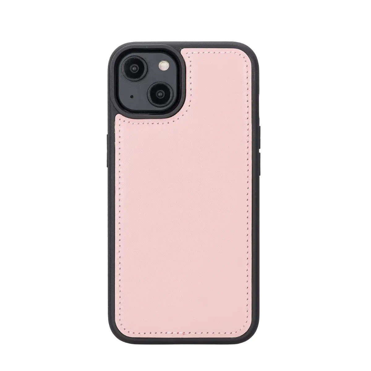 Pink Leather Wallet Case for iPhone 14 - Slim Protective Phone Cover with Card Slots | Perfect for Women's Everyday Use, Travel & Shopping