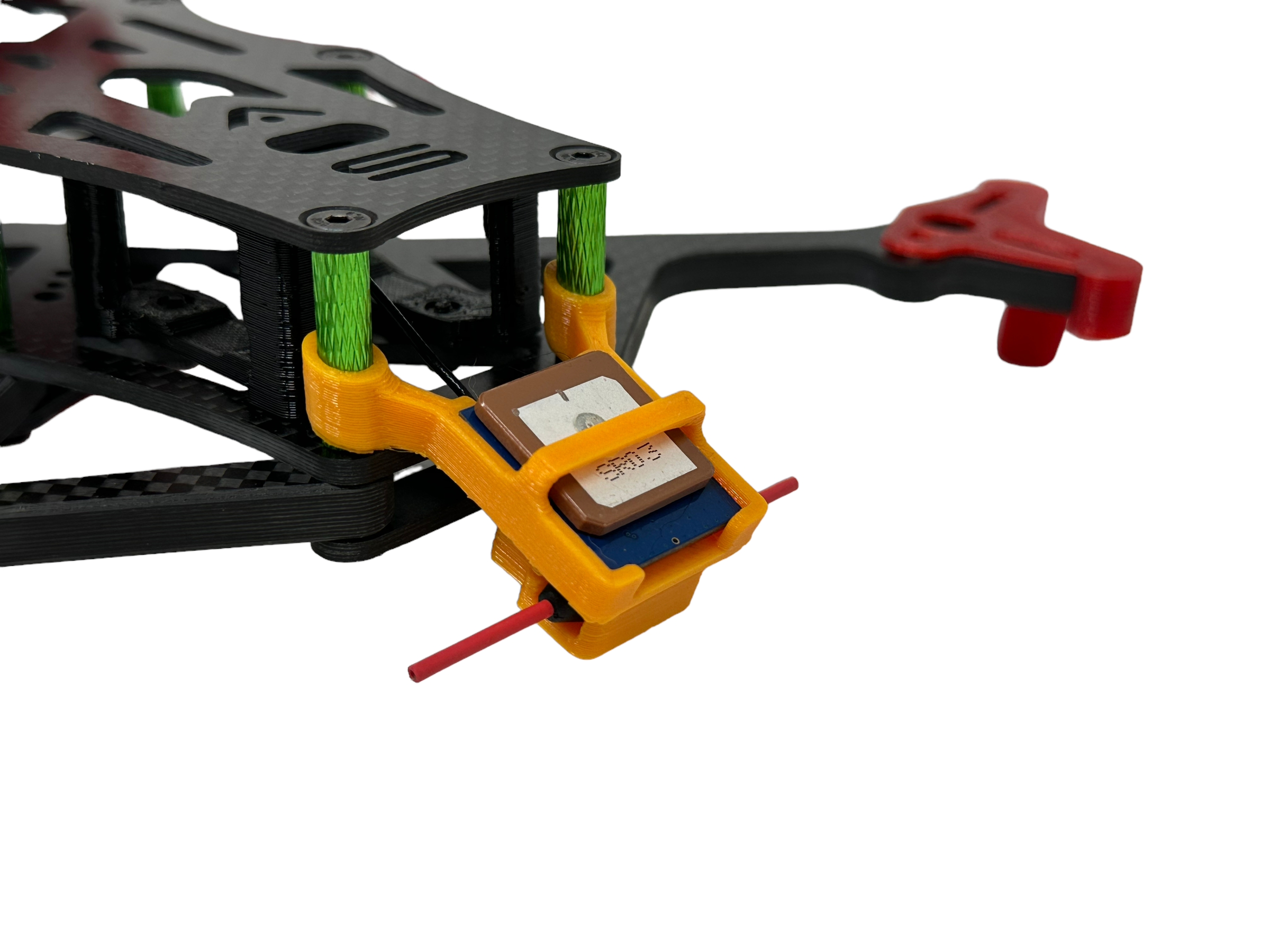 BN 220 GPS Module Standoff Mount with RP1 - 3D Printed Bracket for Drone/Robot/RC Vehicle Navigation & Positioning