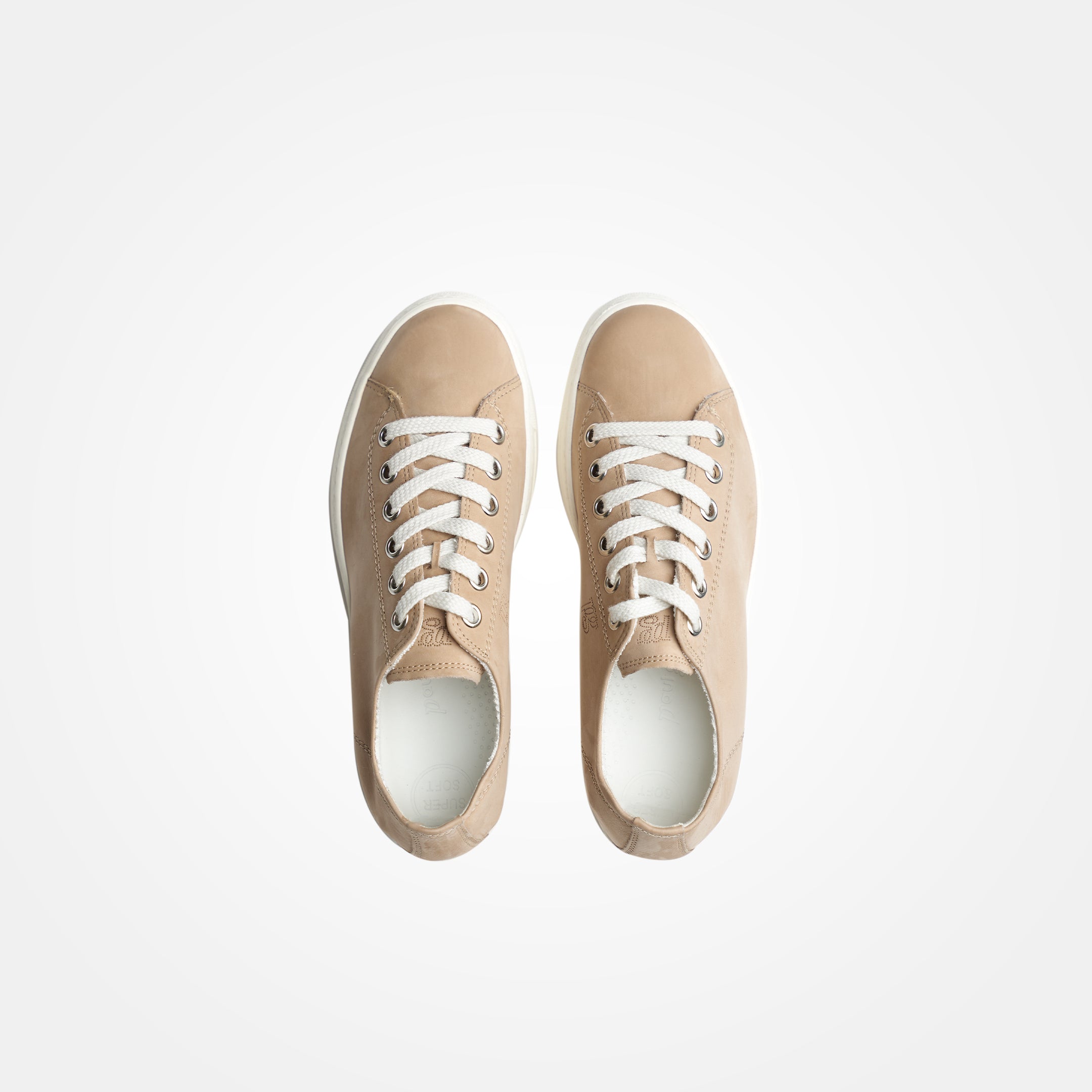 PAUL GREEN Women's Tan Platform Sneakers 4790 - Comfortable Casual Shoes for Walking, Work & Everyday Wear