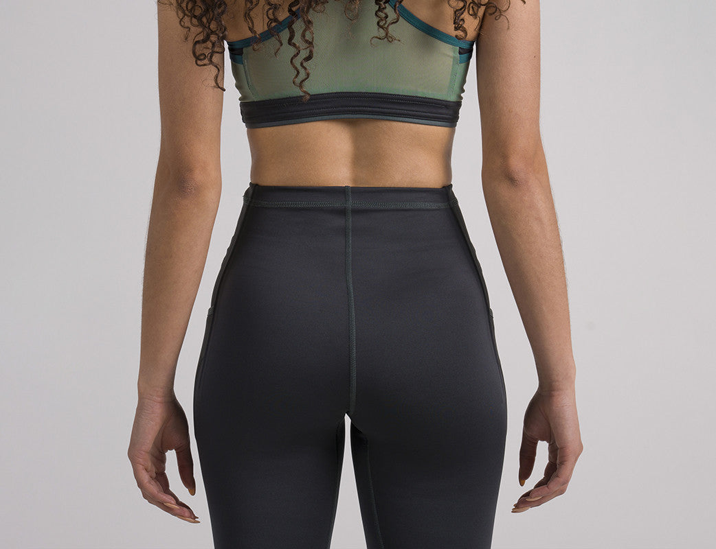 Women's High Waist CORE CROP TIGHT - Yoga Pants for Women, Workout Leggings, Gym Running Sports Tights - Perfect for Yoga, Pilates, Fitness & Lounge Wear