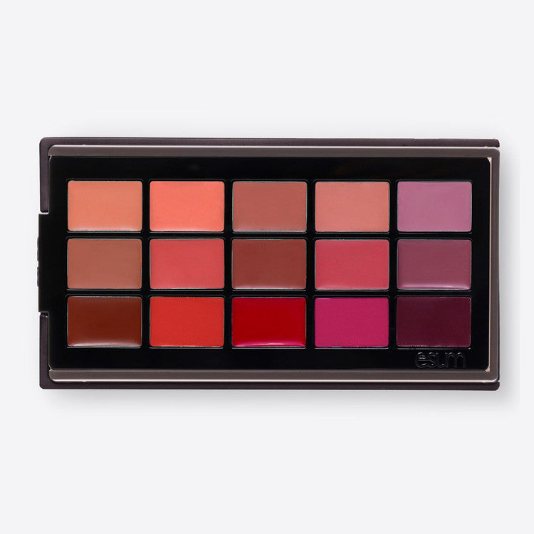 ESUM The Artistry Lip Palette No10 Nuance - 12 Long Lasting Matte & Glossy Lipstick Shades for Day & Night Makeup | Perfect for Parties, Weddings & Special Occasions