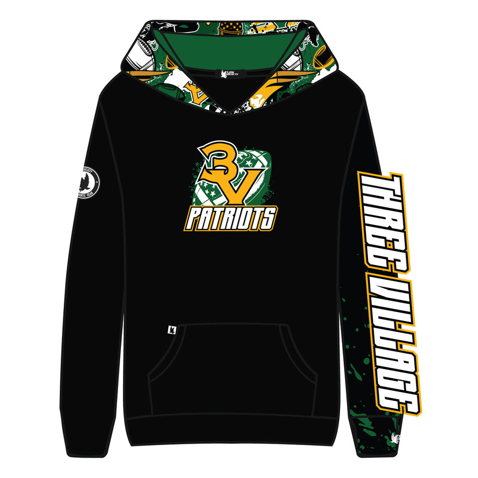 Three Village Patriots Football Jersey, T-Shirts & Fan Gear – Official NFL Merchandise for Games, Tailgating & Fan Support