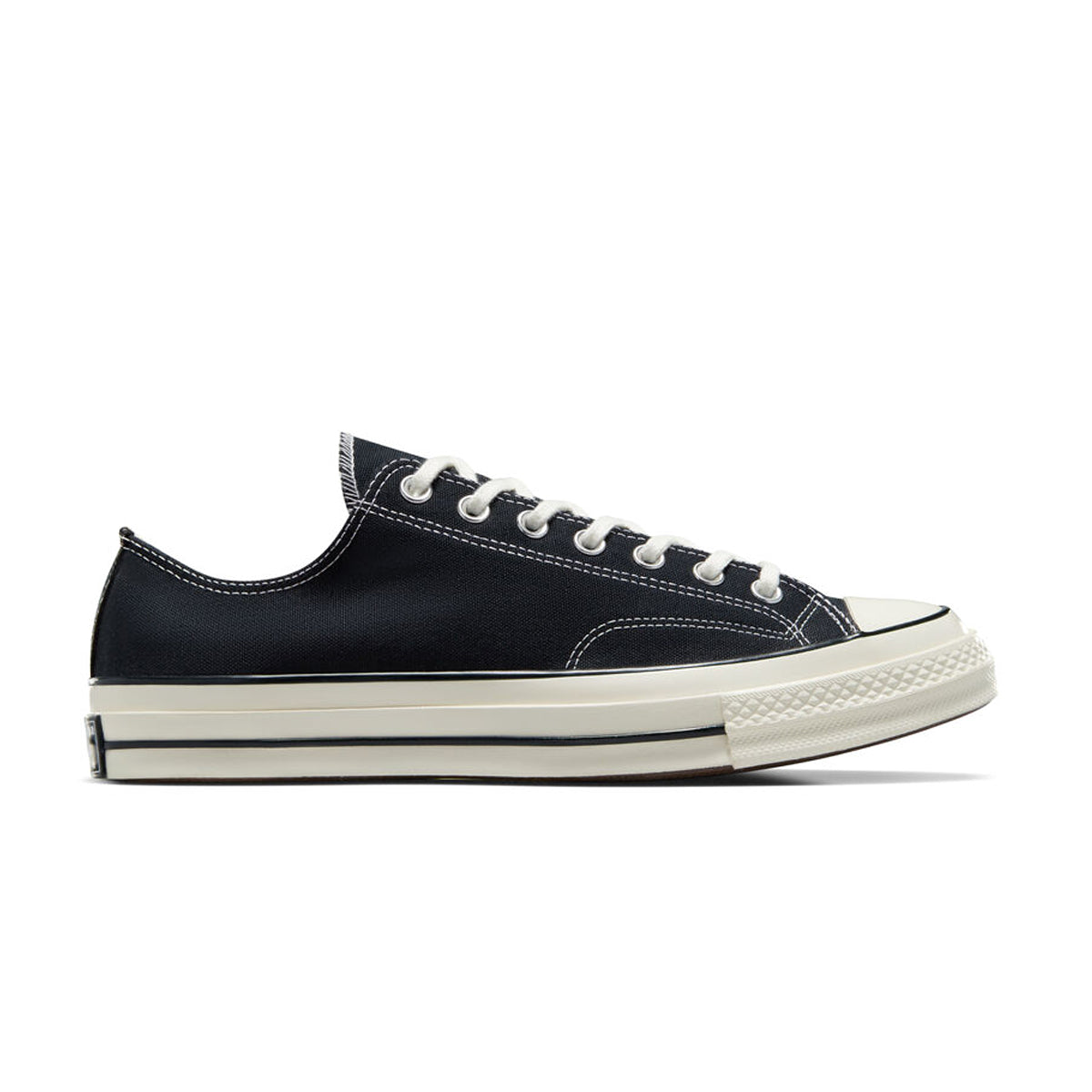Chuck 70 Low Top Sneakers - Classic Black Canvas Shoes for Men & Women | Casual Streetwear, Skateboarding & Everyday Wear