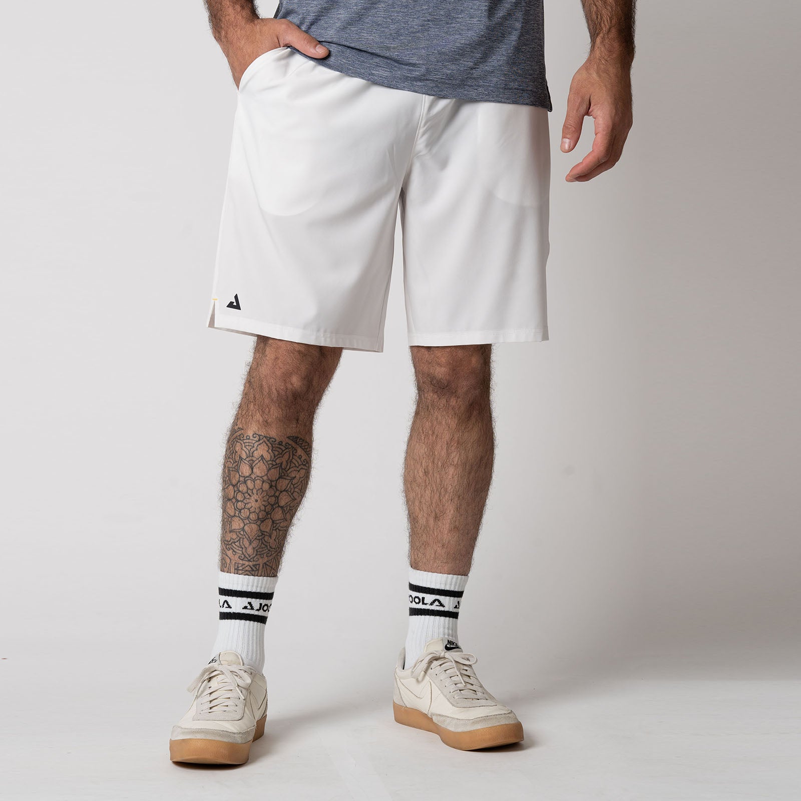 Men's 9-Inch Woven Shorts - Lightweight & Breathable for Summer, Gym, Running & Casual Wear