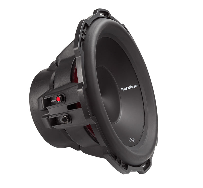 Rockford Fosgate P2D4-12 12-Inch Car Subwoofer - 800W Peak Power, Dual 4 Ohm Voice Coil - Perfect for Car Audio & Home Theater Systems
