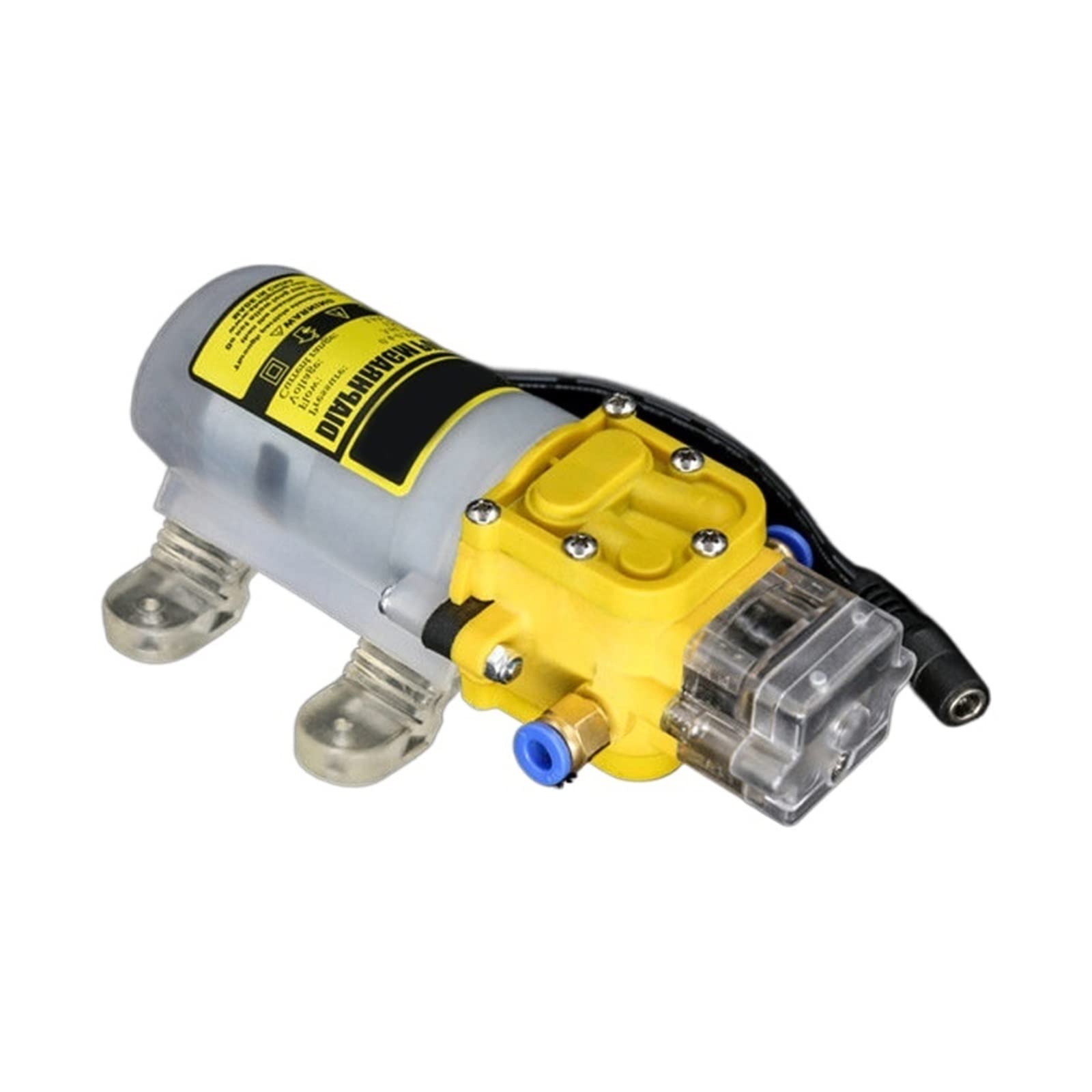12V/24V 30W Mini Diaphragm Water Pump - High Pressure Self Priming DC Water Pump for RO Purifier, Aquarium, Hydroponics & Home Appliances | Compact & Efficient Miniature Pump Solution