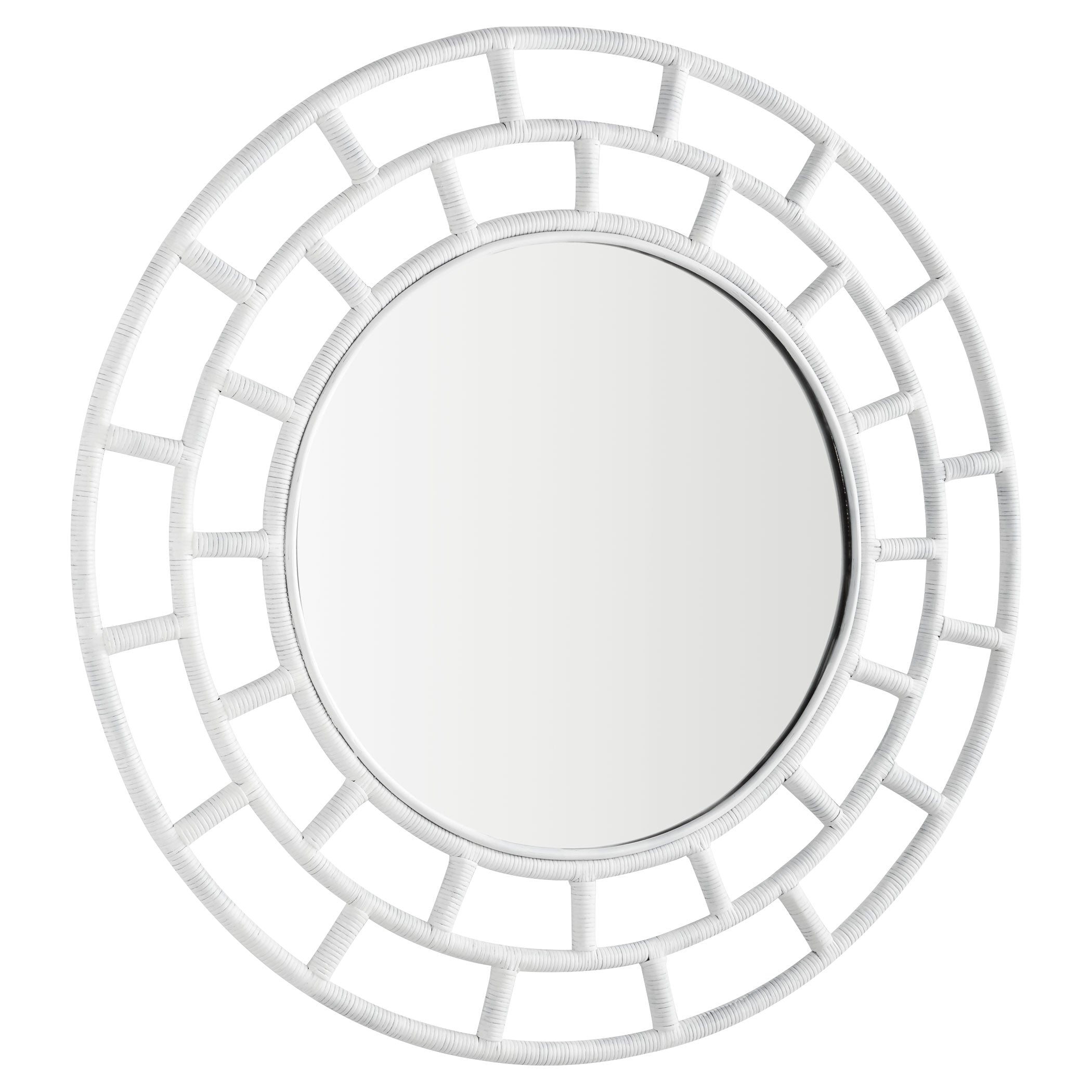 Cyan Design 11695 Comoros Mirror - Large White Wall Mirror for Living Room, Bedroom & Entryway Decor