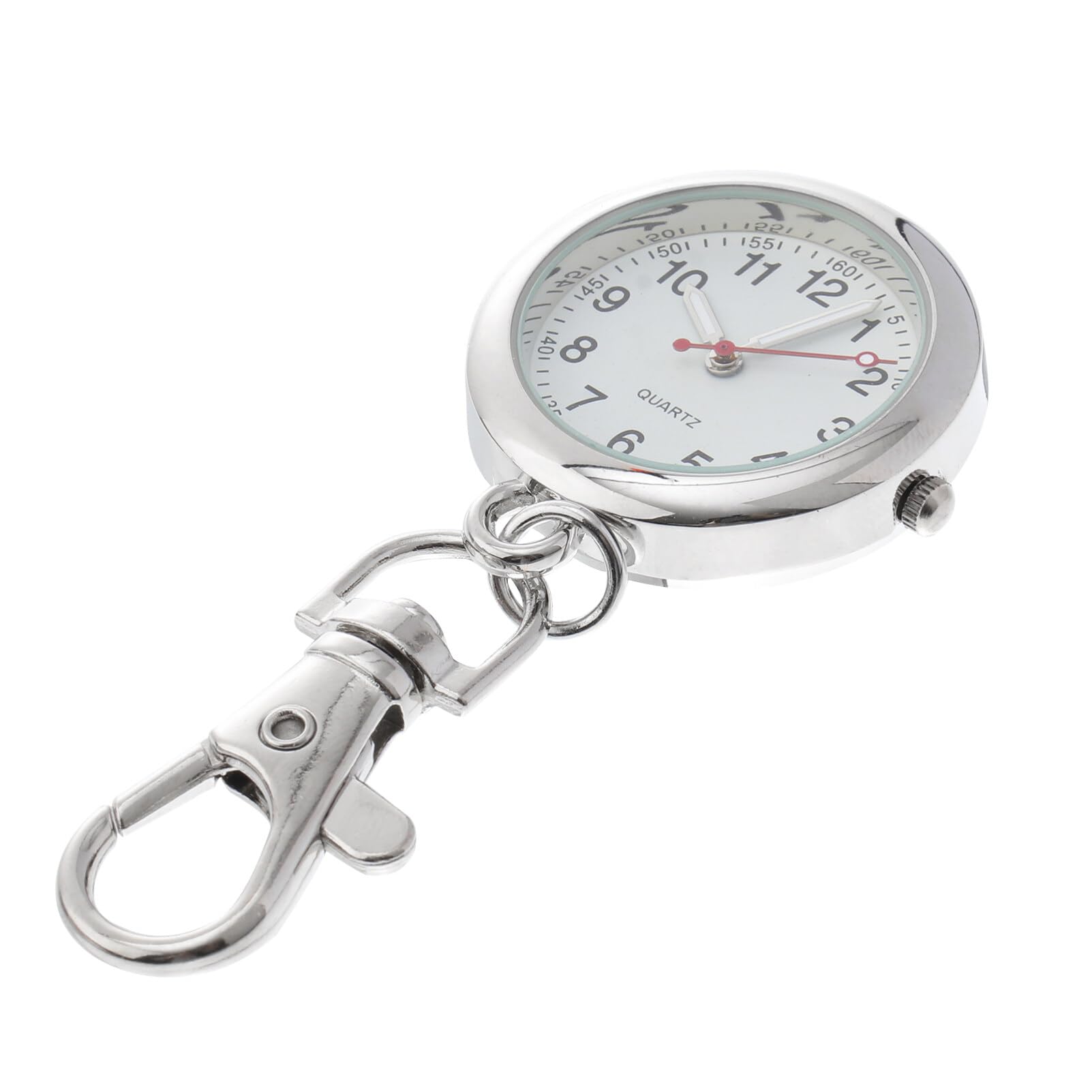 VALICLUD Nurse Watch with Second Hand - Clip On Pocket Watch for Women & Men - Ideal for Medical Professionals, Healthcare Workers & Students - Perfect for Clinical Shifts, Hospital Duty & Nursing School