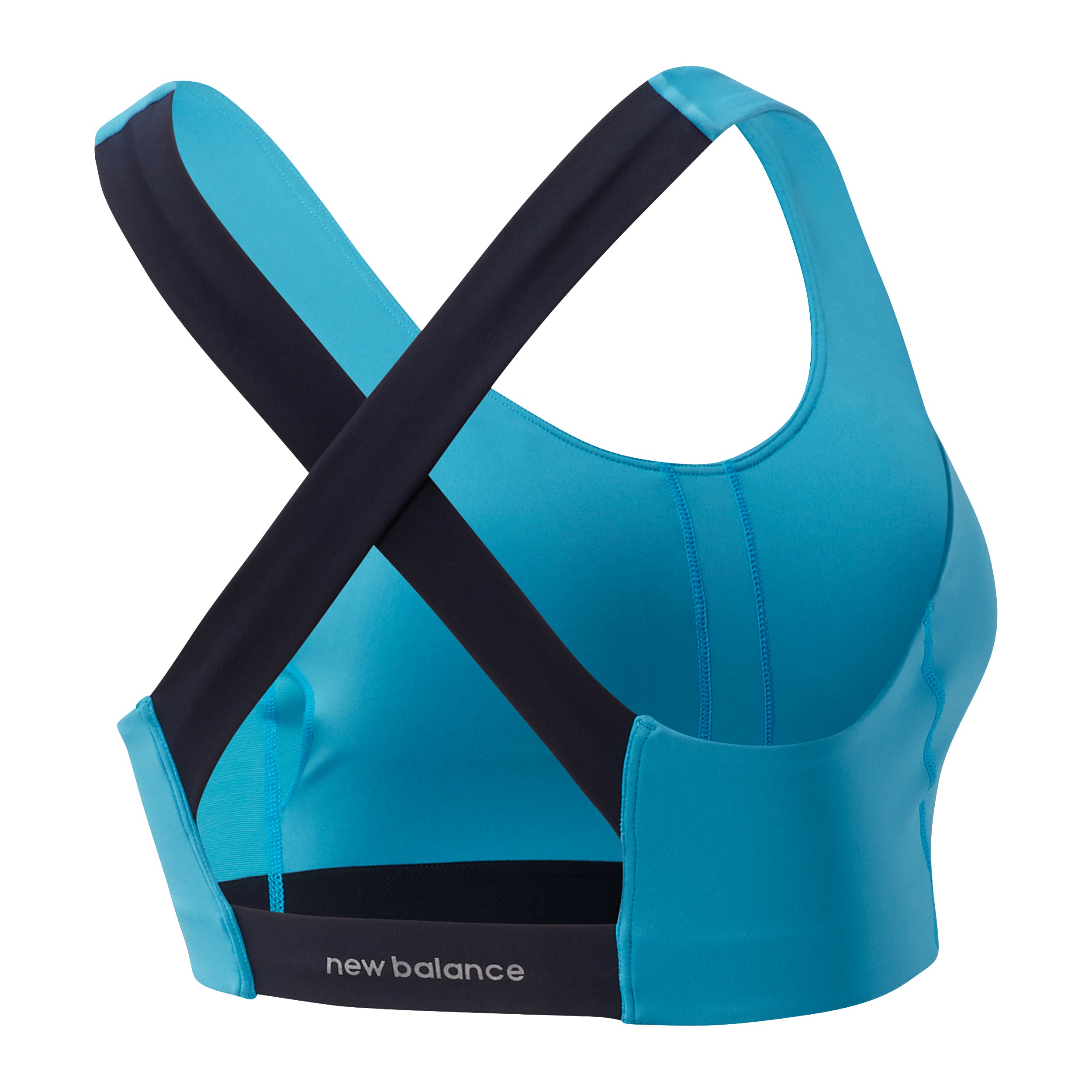 Women's Fuel Bra - High Support Sports Bra for Running & Workouts (VLS Virtual Sky) | Perfect for Yoga, Gym & Active Lifestyle