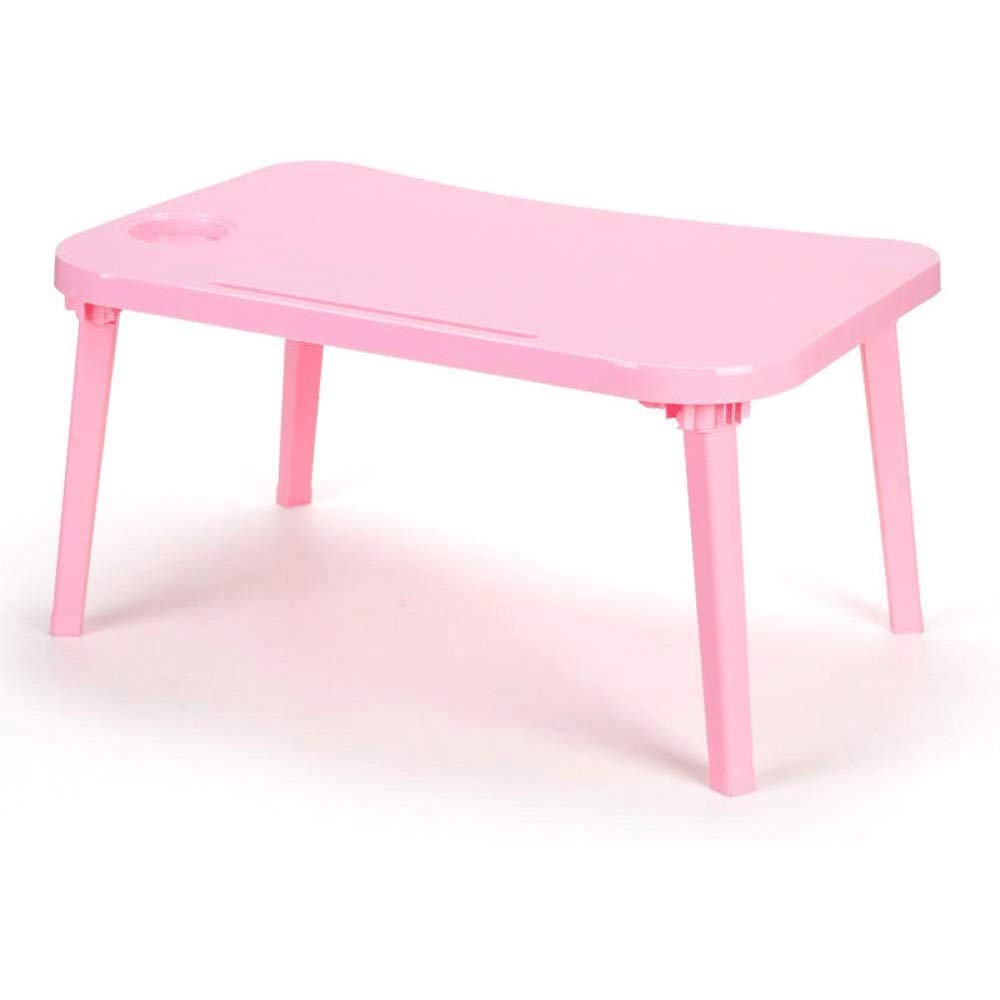 Foldable Laptop Bed Tray Table with Phone/Tablet Holder & Cup Holder - Portable Standing Desk for Sofa, Couch, Bed - Perfect for Work, Study, Painting & Breakfast in Bed
