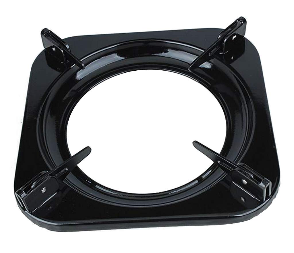 Wok Support Ring for Gas Stove - Heavy Duty Square Cooktop Trivet, Pot & Pan Holder Stand, Universal Stove Accessory for Woks, Milk Pots & Kitchen Cookware - Perfect for Stir-Frying, Boiling & Sauteing